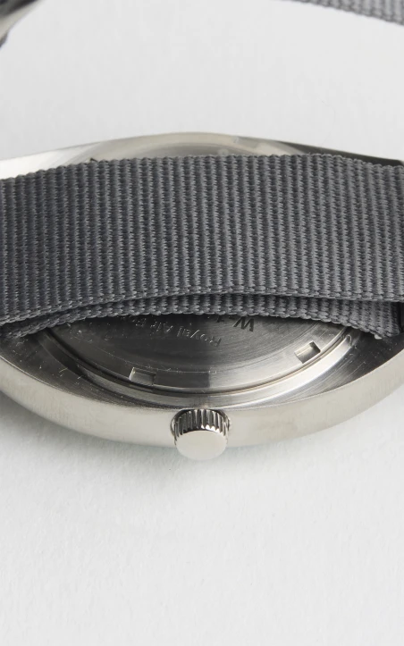 M.R.M.W - Montre Royal Air Force H.S. W10 Air Force - Cadran Bleu Nylon Gris I M.R.M.W Vintage