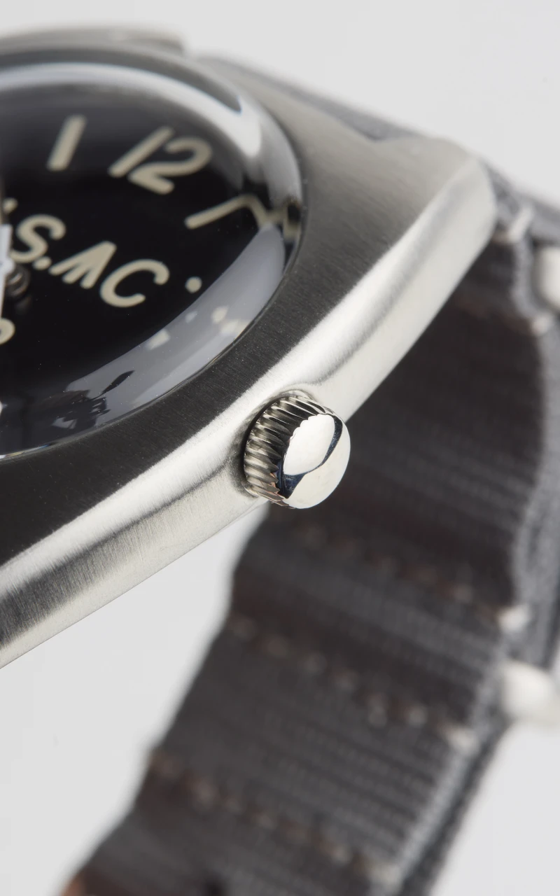 M.R.M.W - Montre Royal Air Force H.S. W10 Air Force - Nylon Gris M.R.M.W