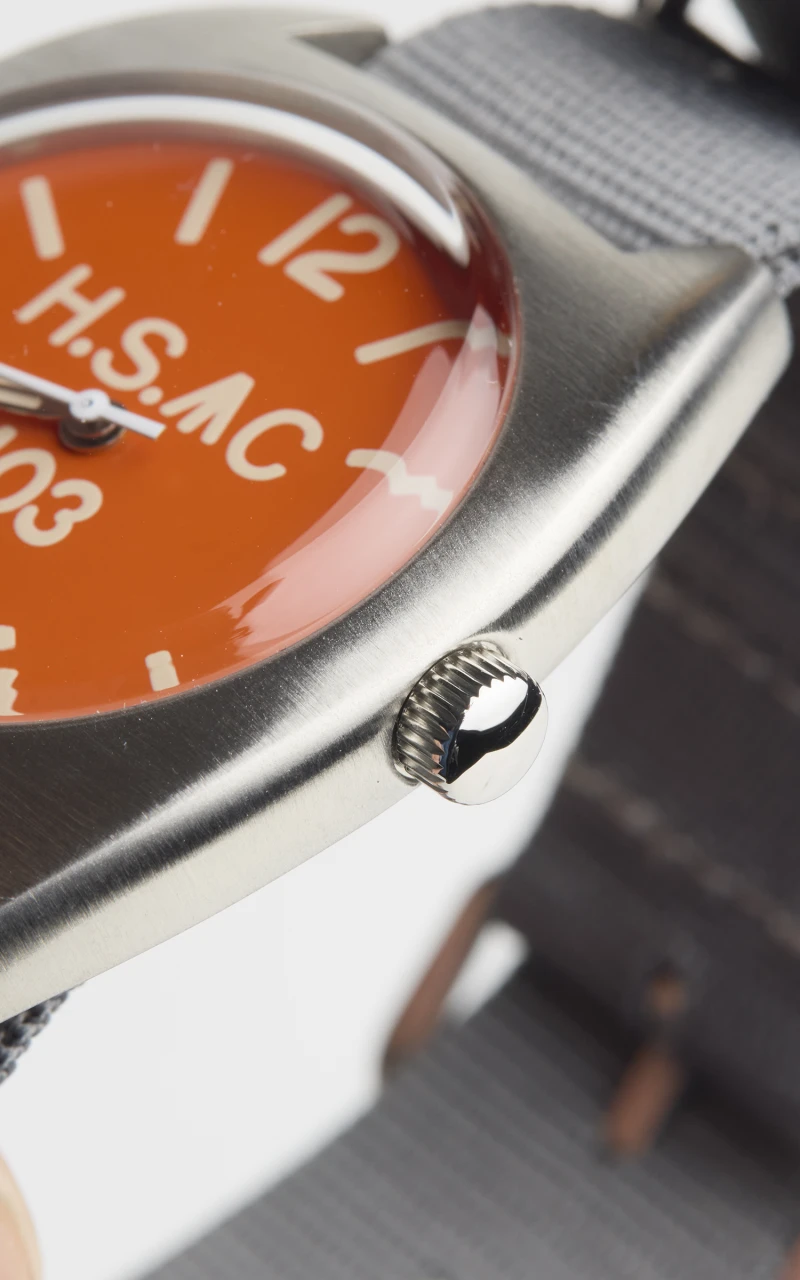 M.R.M.W - Montre Royal Air Force  H.S. W10 Orange Nylon Gris | M.R.M.W Vintage