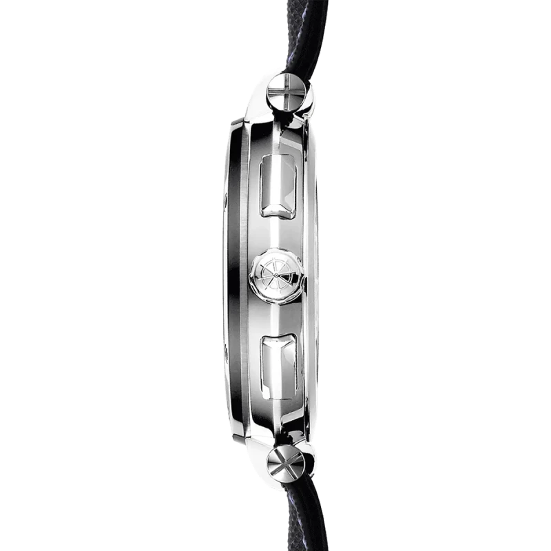 Michel Herbelin - Michel Herbelin Newport Chrono Quartz 37688AG65 – PVD Cuir Technique Noir