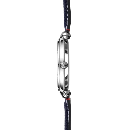 Michel Herbelin - Michel Herbelin Newport Quartz Date 12288A15BL – Bleu Textile