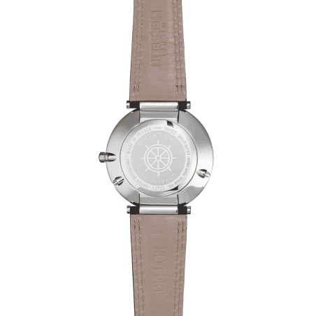 Michel Herbelin - Michel Herbelin Newport Slim Quartz 12722AP15 – Bleu Cuir Alligator
