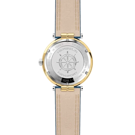 Michel Herbelin - Michel Herbelin Newport Originals 12255T35 – Bleu Cuir Or Jaune
