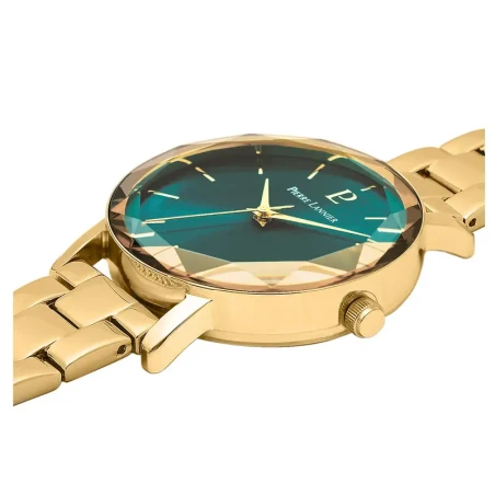 Pierre Lannier - Montre Pierre Lannier Multiples Femme Cadran Vert Doré| 012P562