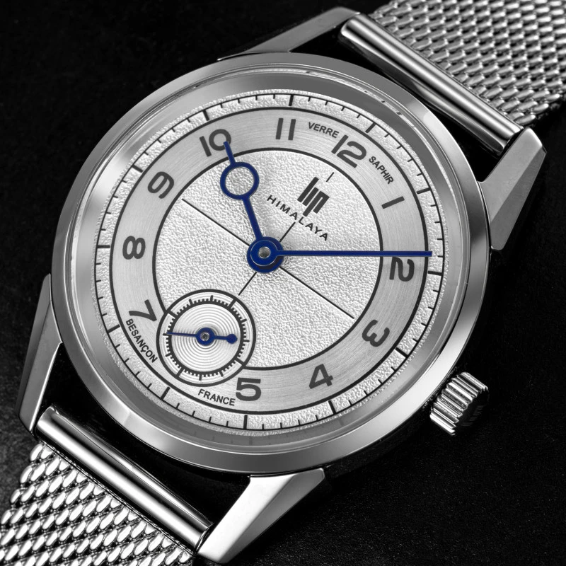 LIP - Montre Lip Himalaya 29 Saphir Femme Cadran Argenté Bracelet Milanais Argenté | 671730