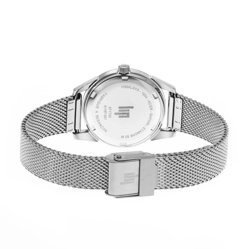 LIP - Montre Lip Himalaya 29 Saphir Femme Cadran Argenté Bracelet Milanais Argenté | 671730