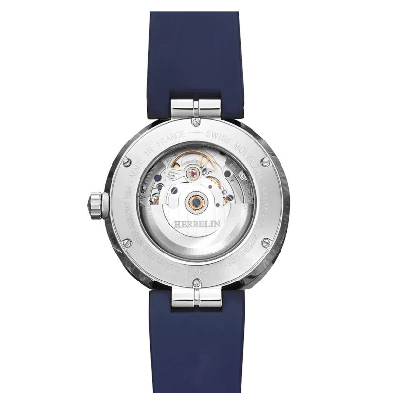 Michel Herbelin Newport – bleu – 1768A15CB vue de dos