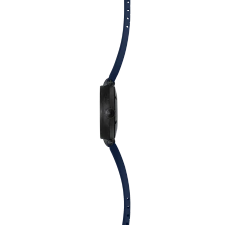 Michel Herbelin Newport – carbone titane – bleu –1788CTN15CB vue de coter