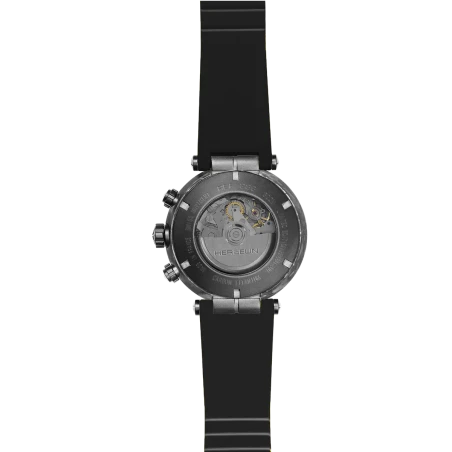 Michel Herbelin Newport – carbone titane – chronographe – 288CTN14CA vue de dos
