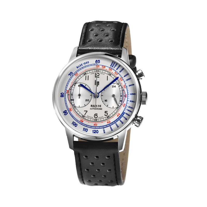 LIP - Montre LIP - Rallye 40mm - Méca-Quartz - Chronographe Autodrome