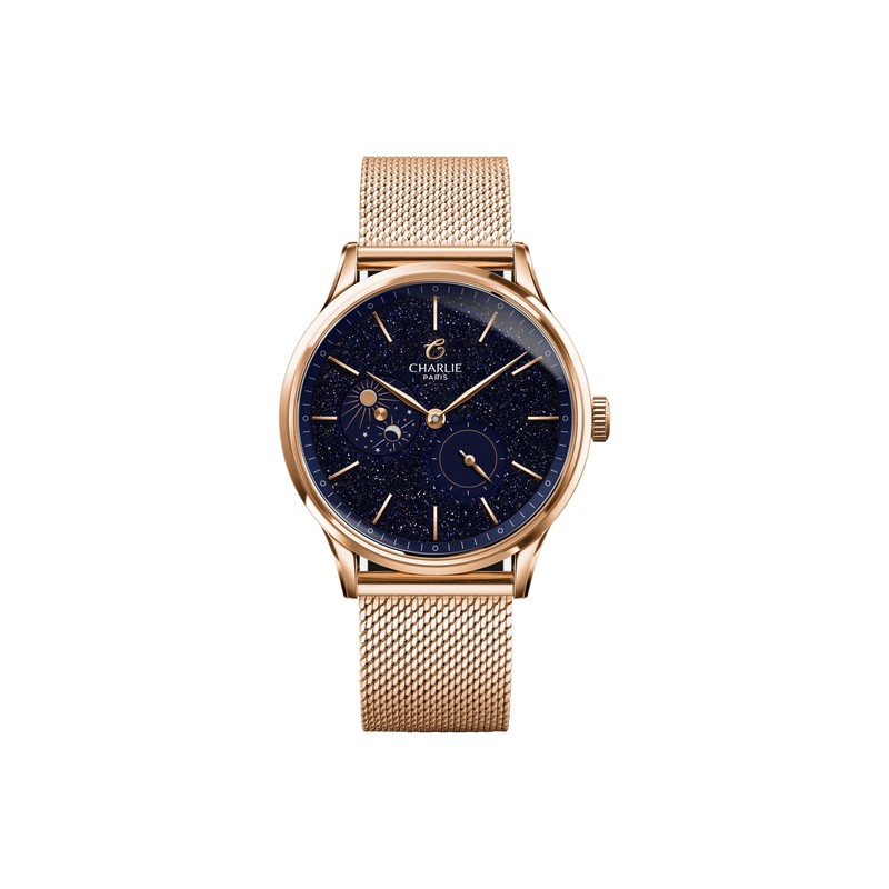 Charlie Paris – INITIAL 36 Jour/Nuit Aventurine Doré Rose