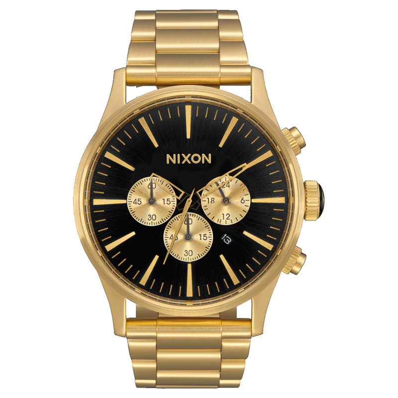 Montre Nixon - Sentry Chrono - All Gold / Black