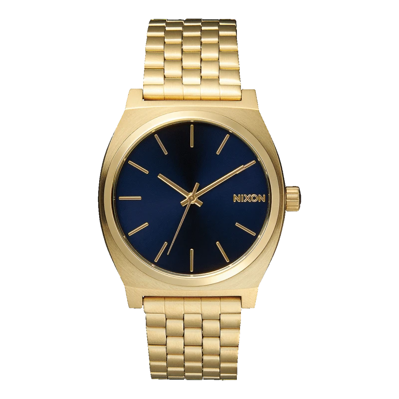 Montre Nixon - Time Teller All Light Gold Cobalt | Club de la Montre