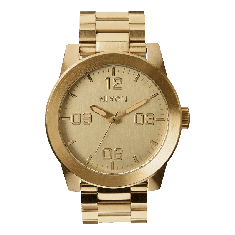 Montre Nixon - Corporal SS All Gold | Club de la Montre