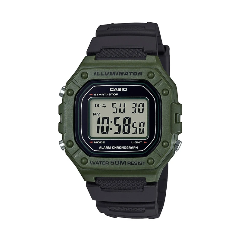 Montre Casio - Collection - W-218H-3AVEF | Club de la Montre