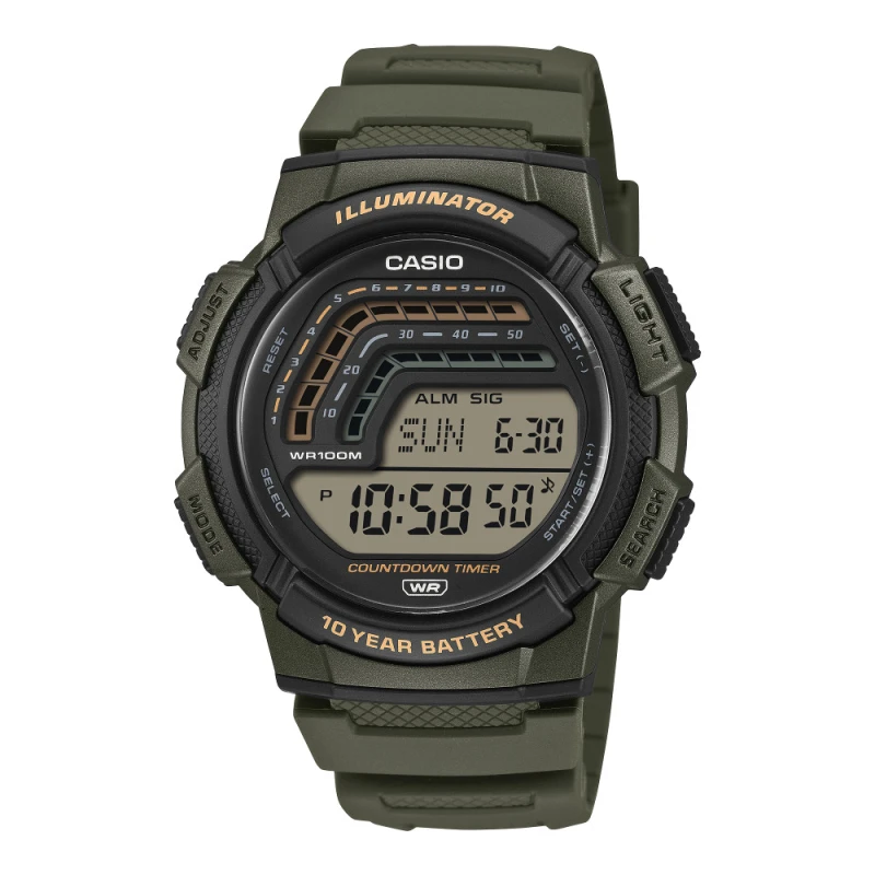 Montre Casio - Collection - WS-1800-3AVEF | Club de la Montre