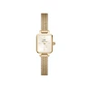 Montre Daniel Wellington - Quadro Mini Evergold Champagne