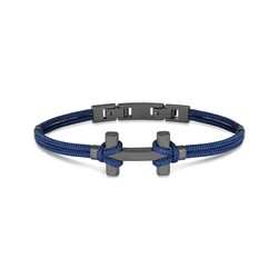 Michel Herbelin Bracelet Amarrage - Titane - Marine