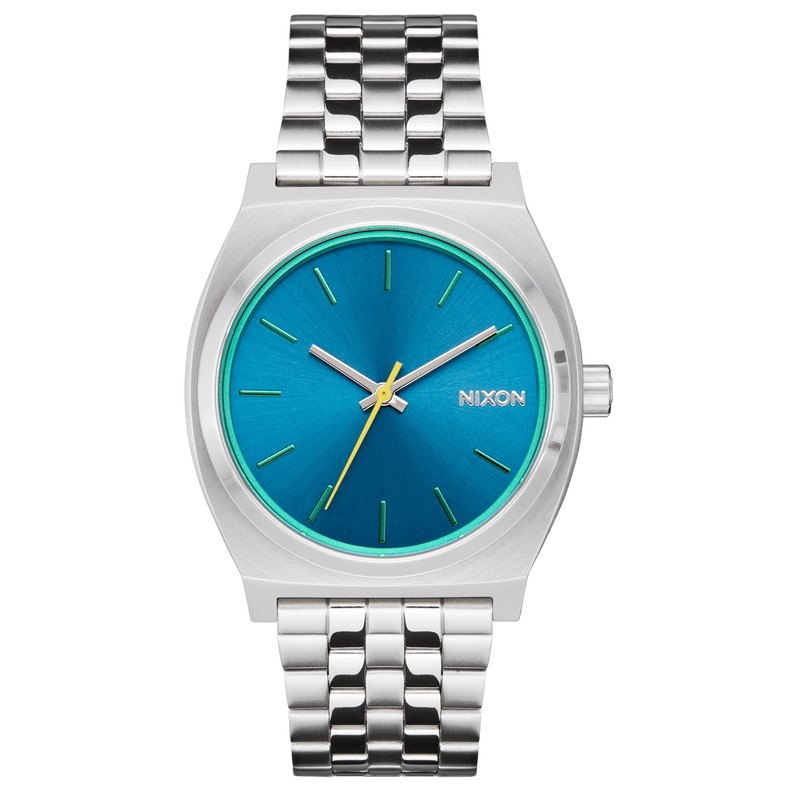 Montre Nixon - Time Teller - Silver / Byron Blue
