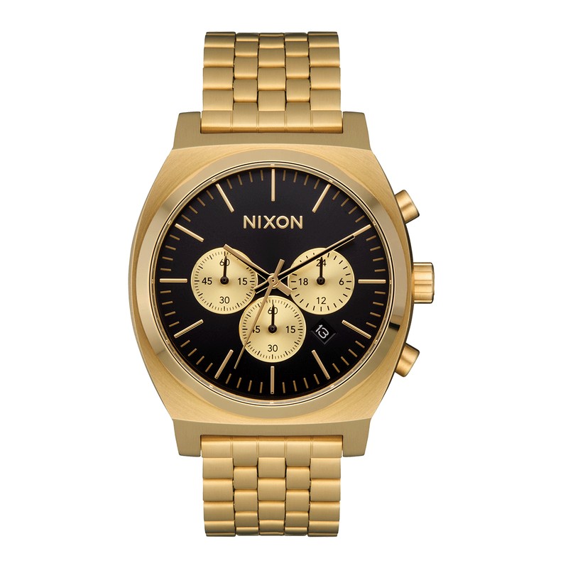 Montre Nixon - Time Teller Chrono - Gold / Black / Gold