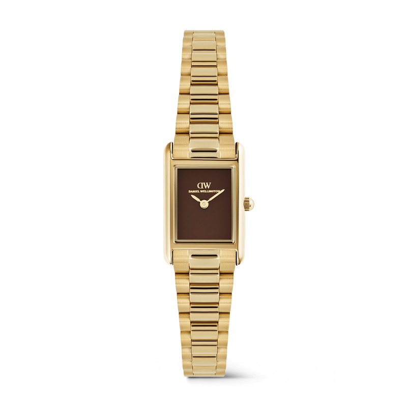 Montre Daniel Wellington - Bound Mini 3-Link Ambre Doré