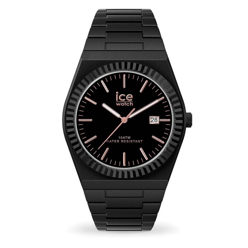 Montre Ice-Watch - Ice pw - Noir Mat et Or Rose