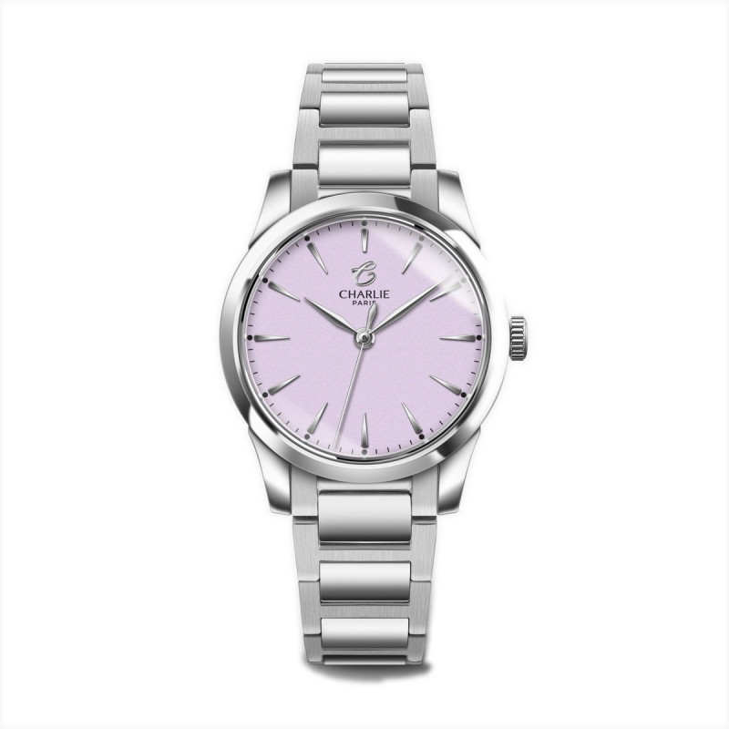 Montre Charlie Paris - AURORE Mauve