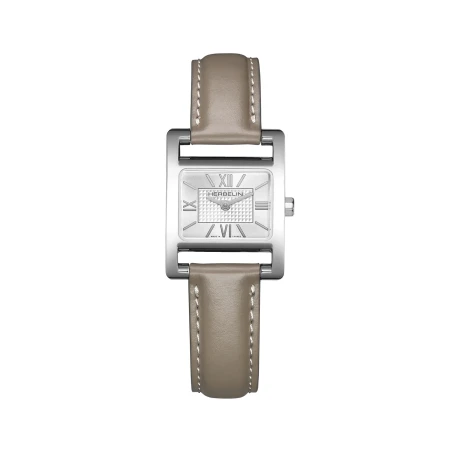 Montre Michel Herbelin - Ve Avenue - Quartz - Acier & Cuir Taupe