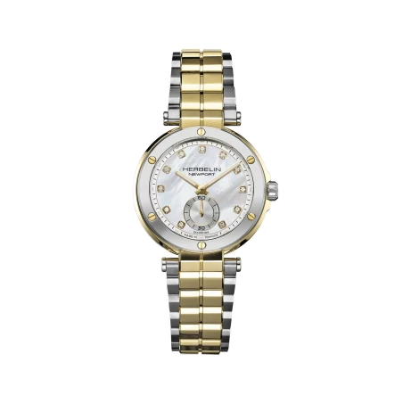 Montre Michel Herbelin - Newport - Quartz - Bicolore & Diamants