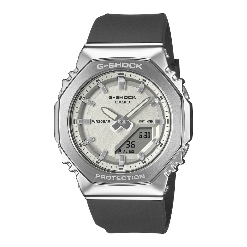 Montre Casio - G-shock - Série 2100 - Acier et Résine Noire