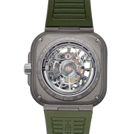 Montre Herbelin - Cap Camarat Square - Squelette - Titane Kaki