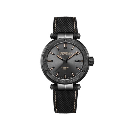 Montre Herbelin - Newport - Automatique - Carbone Titane Beige et Noir