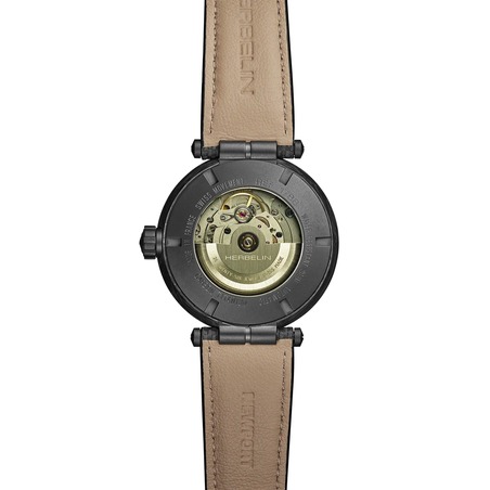 Montre Herbelin - Newport - Automatique - Carbone Titane Beige et Noir