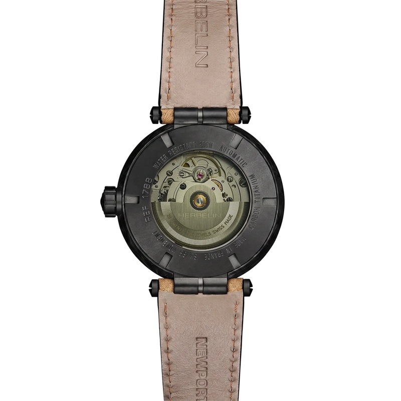 Montre Herbelin - Newport - Automatique - Carbone Titane Beige