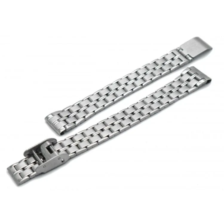 Bracelet acier poli boucle coulissante