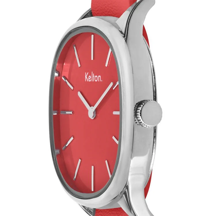Kelton - Montre Vintage Kelton - Colorama Rouge