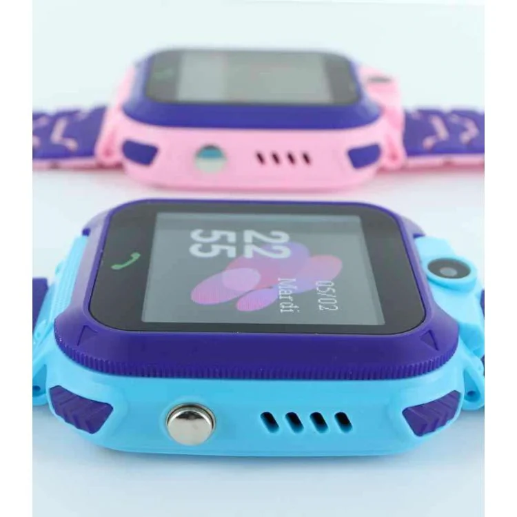 Pic et Poc - Montre Connectée Q12 - Enfant - Silicone bleu