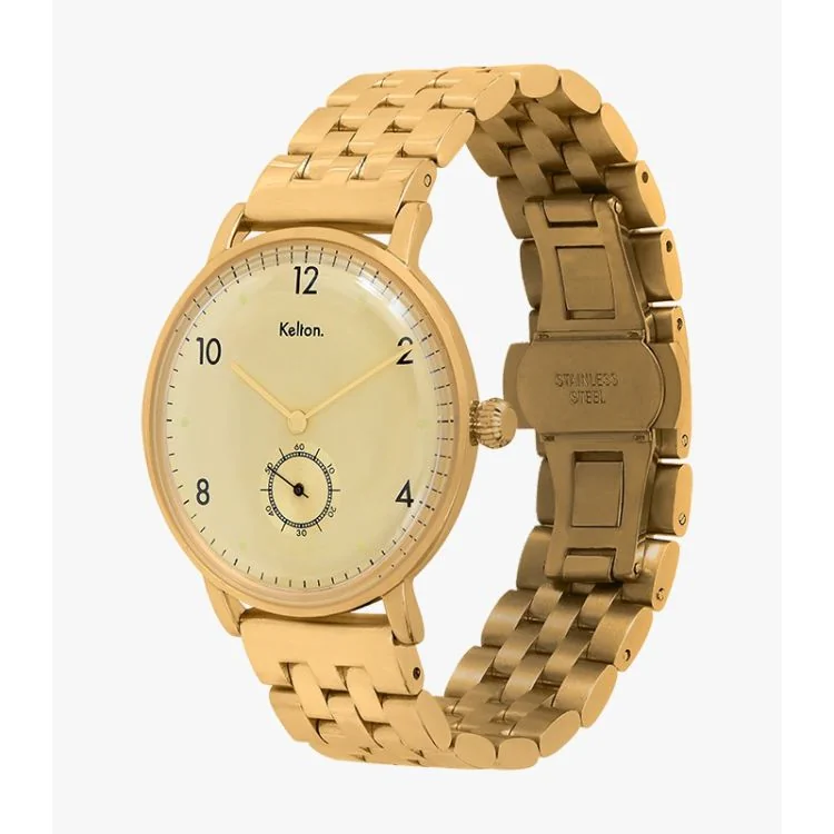 Kelton - Montre Kelton - Villa Gold Noire