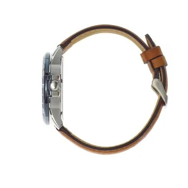 Patrouille de France - Montre Patrouille de France - Athos 8 - Automatique - Cuir Marron