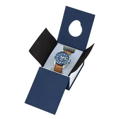 Patrouille de France - Montre Patrouille de France - Athos 8 - Automatique - Cuir Marron