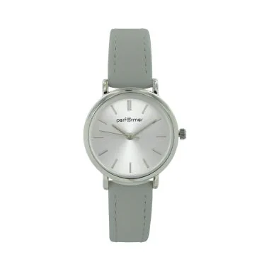 Face Montre Performer Femme Simili Cuir Gris Surpiqure Grise - 70715712