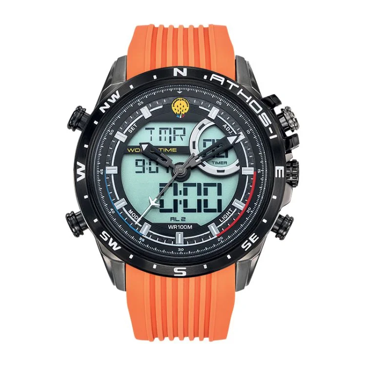 Montre Patrouille de France Athos 1 Silicone Orange