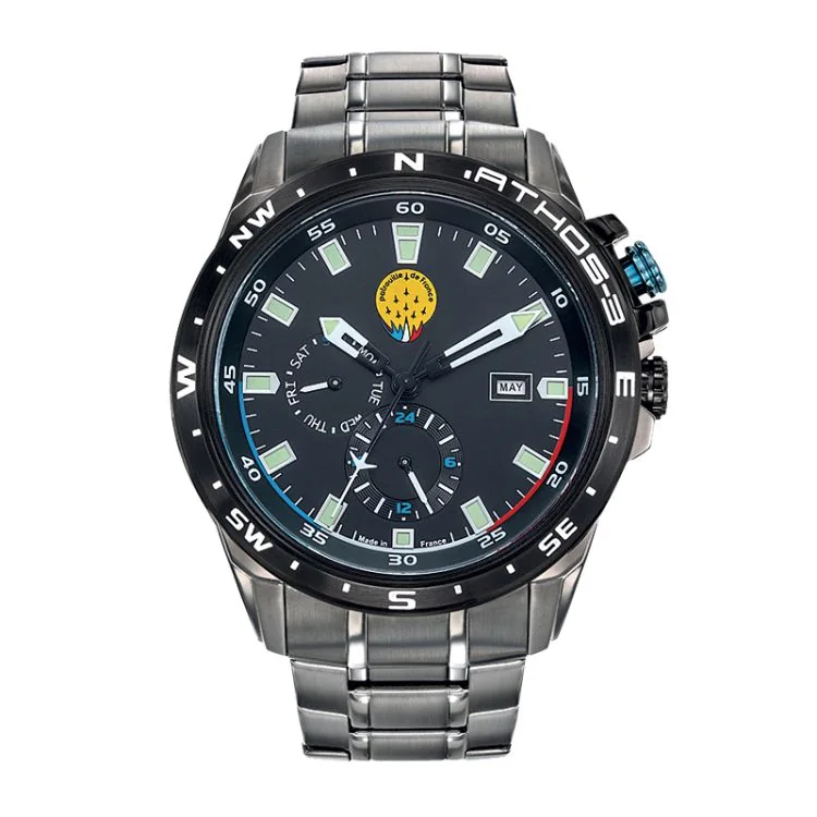 Montre Patrouille de France Athos 3 Chronographe Multifonctions