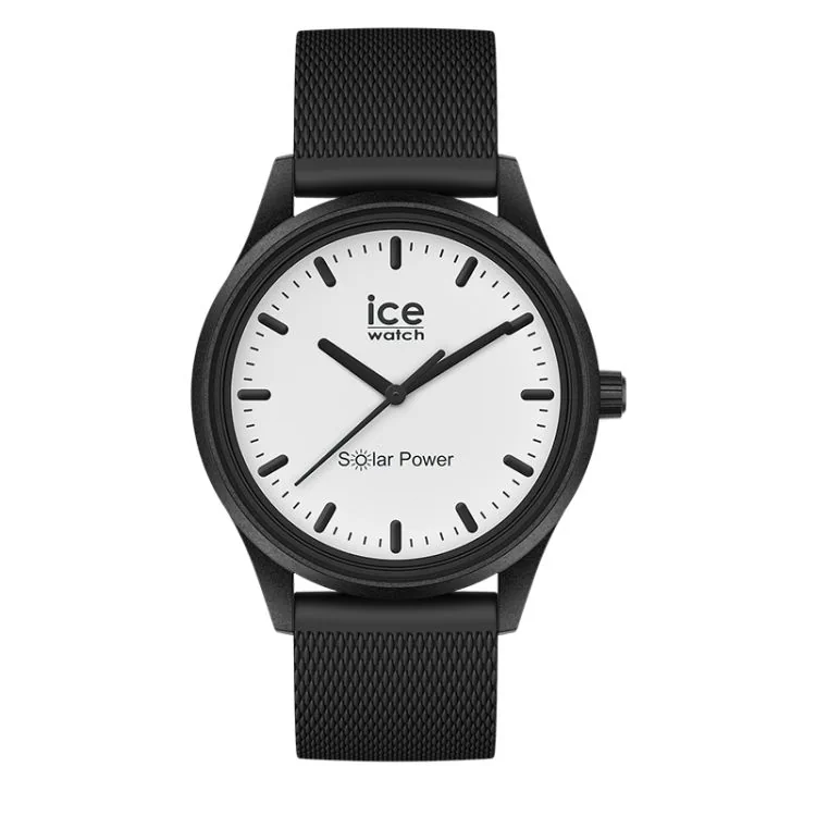 Face Ice Watch - Ice Solar Power Moon Mixte Noire et Blanche