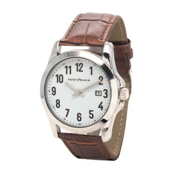 Performer Dateur - Cuir Marron Façon Croco - 7027242