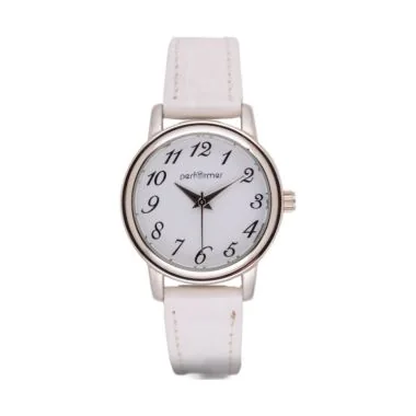 Face Montre Classique Performer Femme Simili Cuir Blanc - 70710422