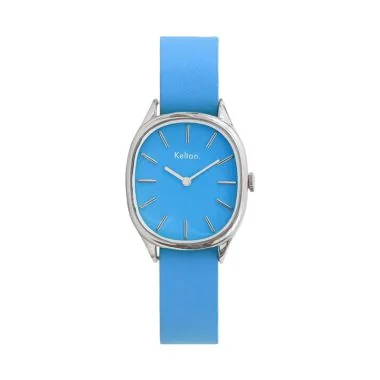 Face Montre Vintage Kelton - Colorama Bleue