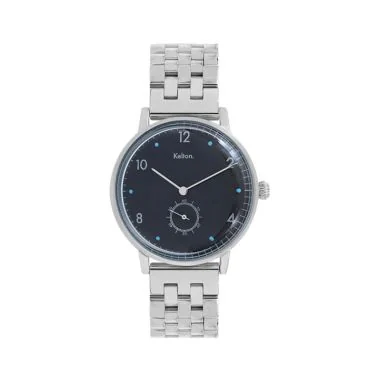 Face Montre Vintage Kelton - Villa Silver Noir